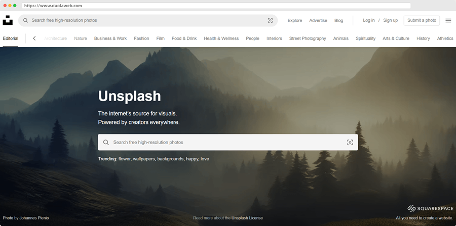 Unsplash
