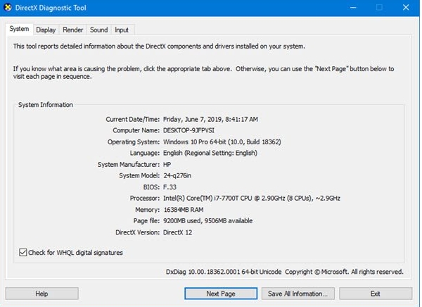 启动游戏时，提示不支持的DirectX版本或未发现支持的DirectX版本怎么解决？