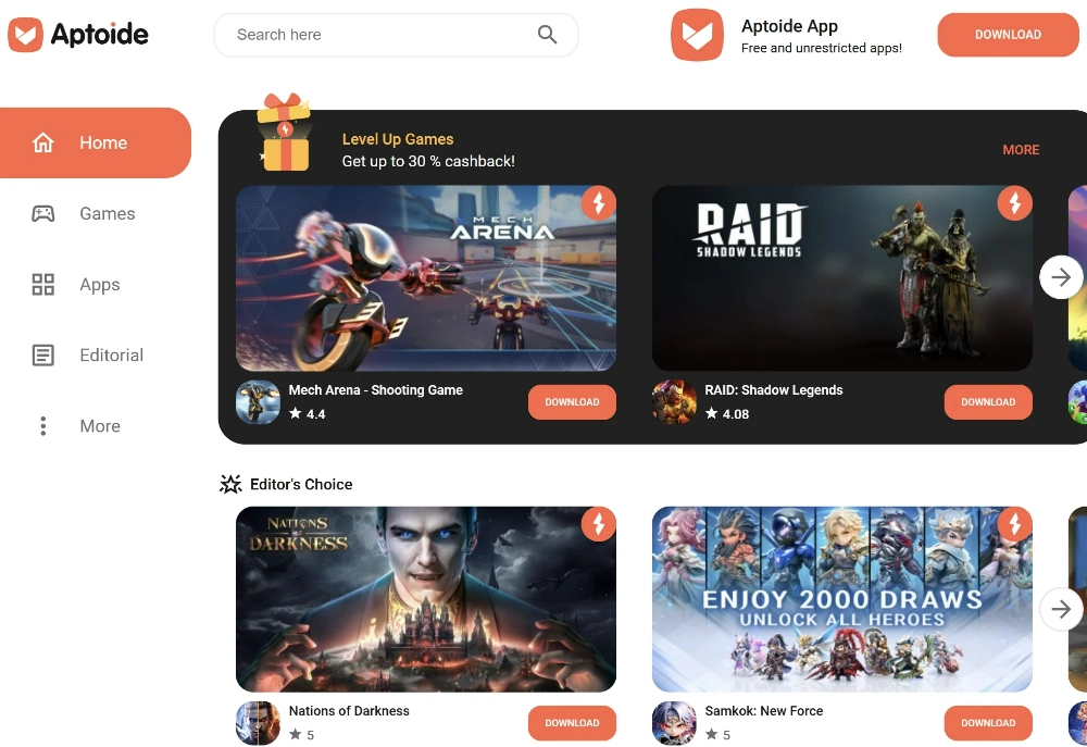 无需Google Play，8个最新好用的在线下载APK的网站