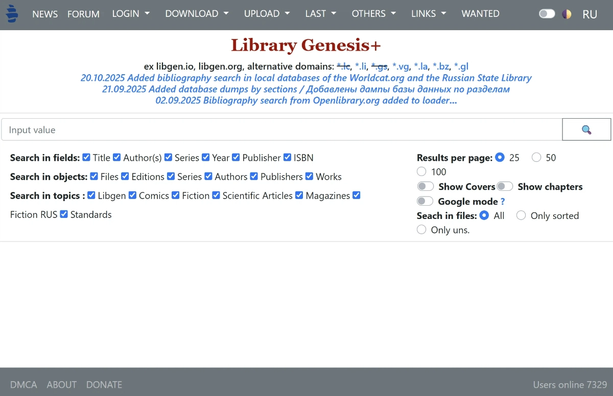 如何从 Library Genesis 下载电子书？附 LibGen 最新访问地址
